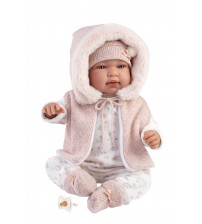 Lelle Tina 44 cm (ar mānekli, mīkstais ķermenis, kustina rokas un kājas) Spānija LL84486NM